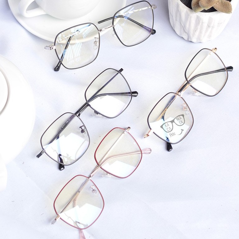 FRAME KACAMATA ALY SEGI KOTAK BESI KODE 1318