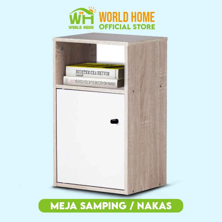 Meja Samping Meja Kayu Nakas Cantik Elegant Meja Samping Tempat Tidur