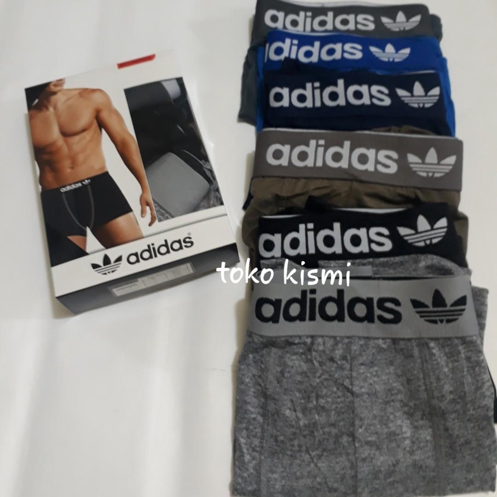 3PCS | DALAMAN CD BOXER PRIA DEWASA | BAHAN IMPORT