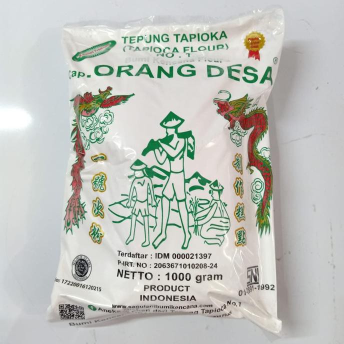 

Cuci Gudang Awal Tahun Tepung Tapioka Sagu Tani Cap Orang Desa No. 1 Bumi Kencana Flour 1kg Promo