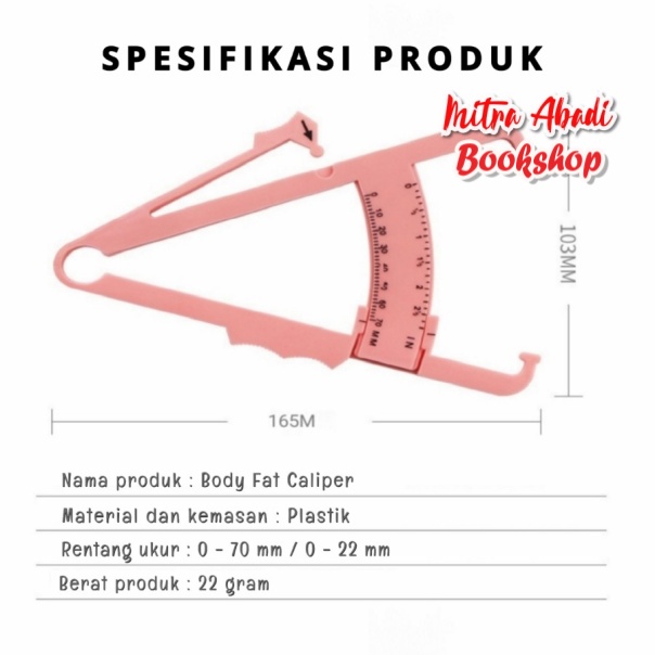 Body Fat Caliper / Alat Pengukur Lemak