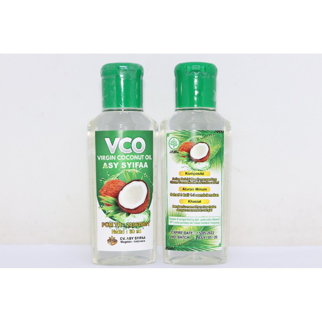 

Virgin Coconut Oil / Minyak Keapa Dara / Minyak Kelapa Murni / VCO 60ml