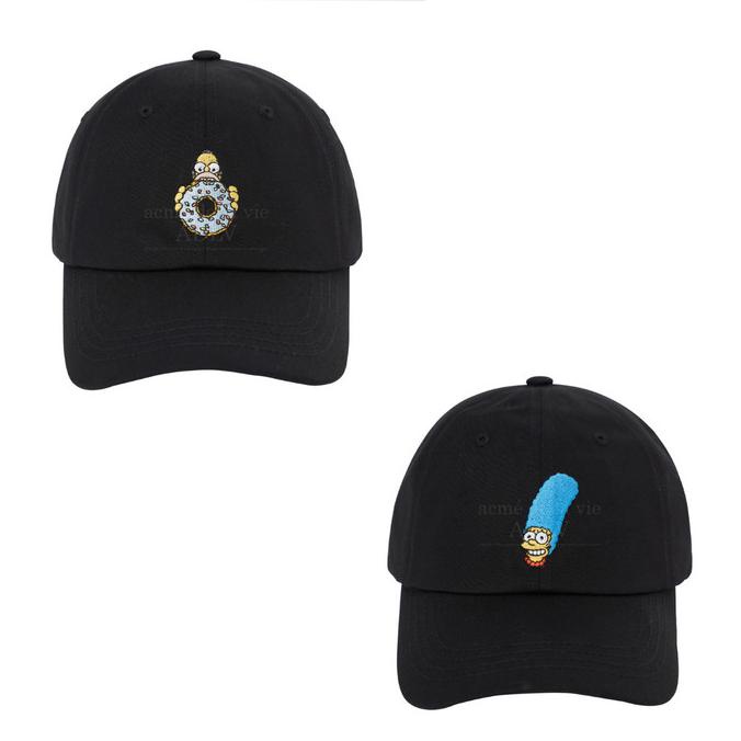 Acme De La Vie ADLV X Simpsons Homer Marge Ballcap 100% Original