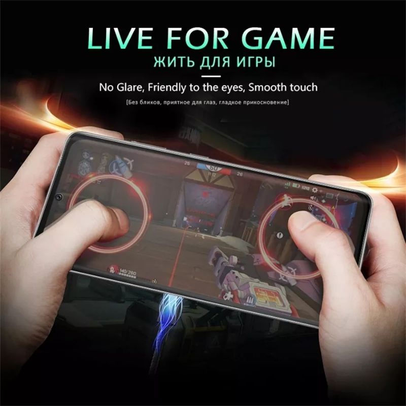 Usams Hydrogel Anti Gores Gaming Xiaomi Redmi 8 8A 9 9A 9C 9T Full Layar Glare Matte Original