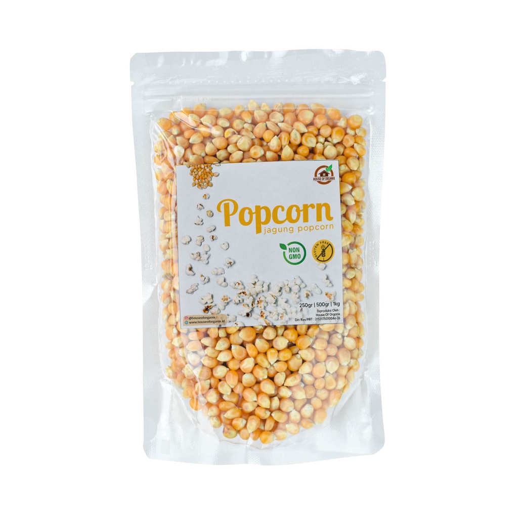 House Of Organix Jagung Popcorn 250 Gr