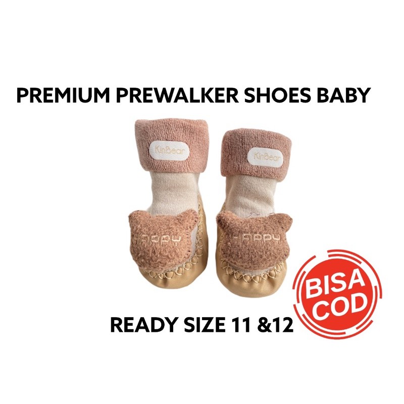 PREMIUM SKIDDERS PREWALKER SHOES / SEPATU BAYI BARU LAHIR ANTISLIP / KAOS KAKI BAYI ANTISLIP