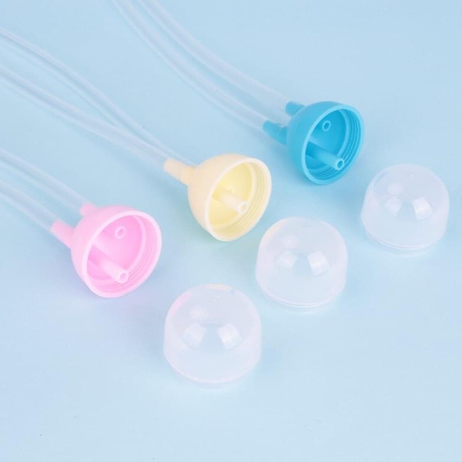 Nasal Aspirator Alat Pembersih Hidung Bayi Bahan Silikon / Nasal Aspirator Alat Bantu Sedot Ingus Bayi