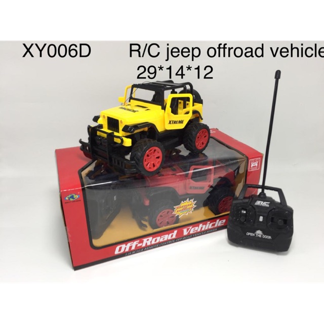 RC jeep offroad