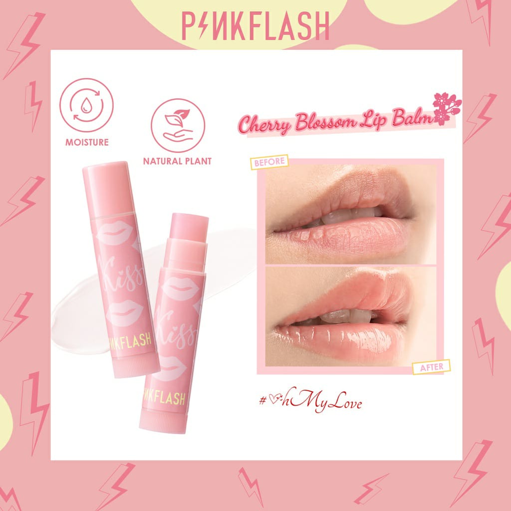 PINKFLASH LASTING MOIST LIP BALM 4.8G