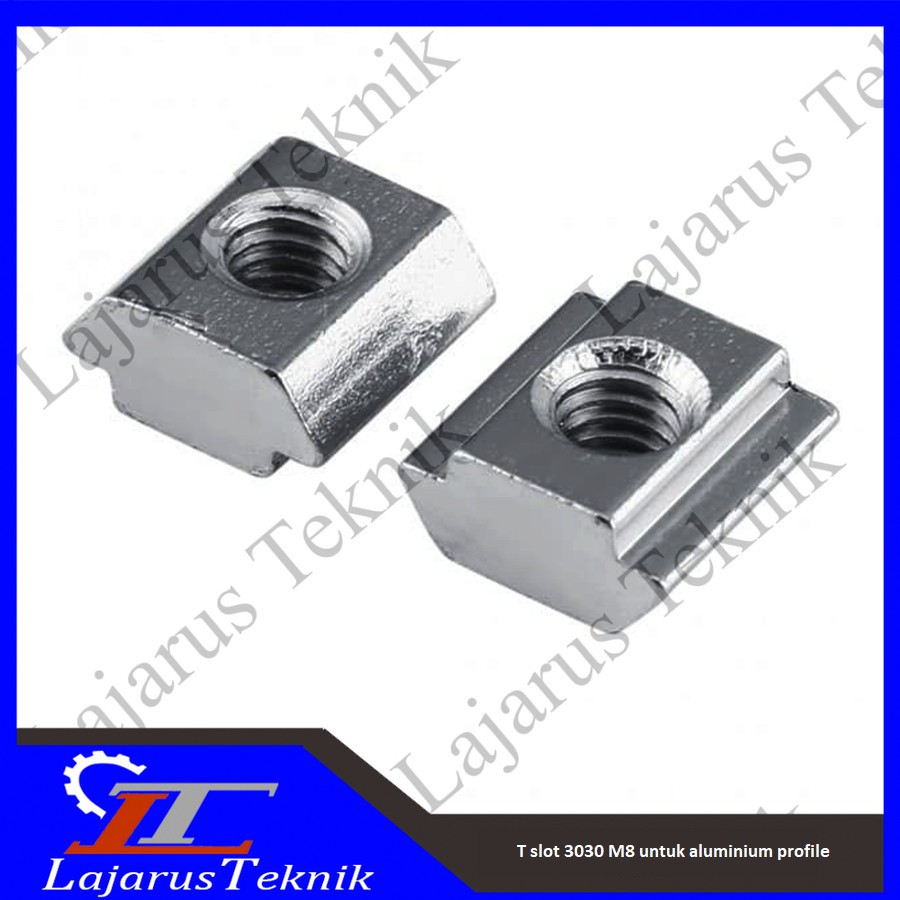 T Slot 3030 M8 Untuk Aluminium Profile Extrusion 30 Series