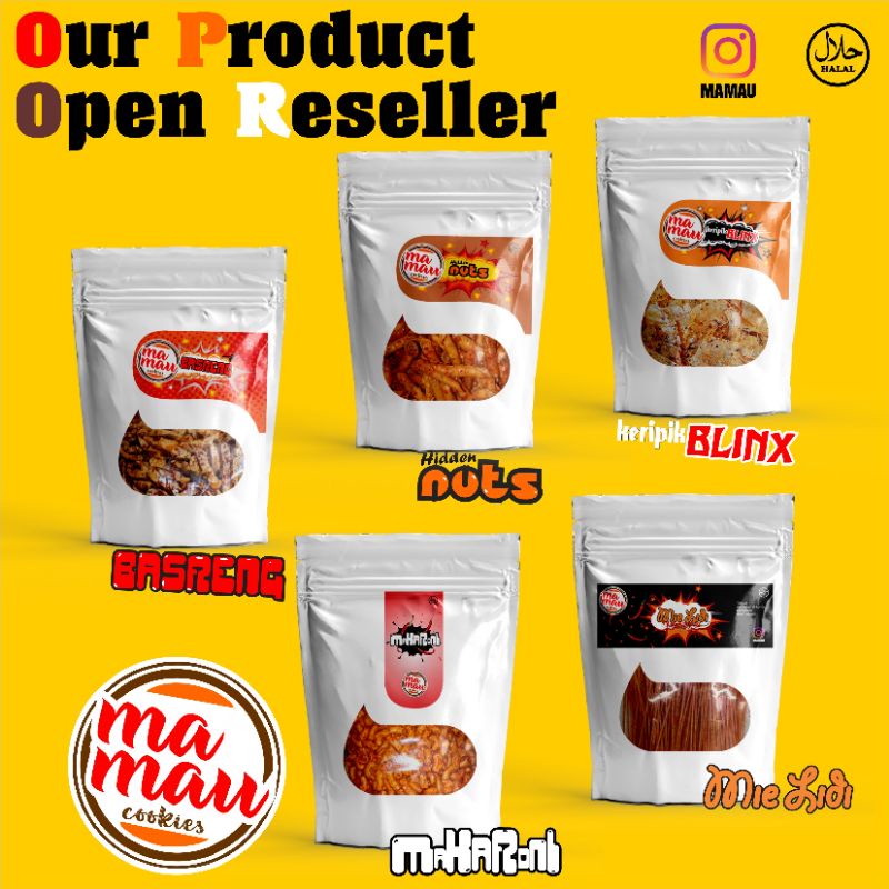 

Keripik Usus Crispy Pedas 100gr