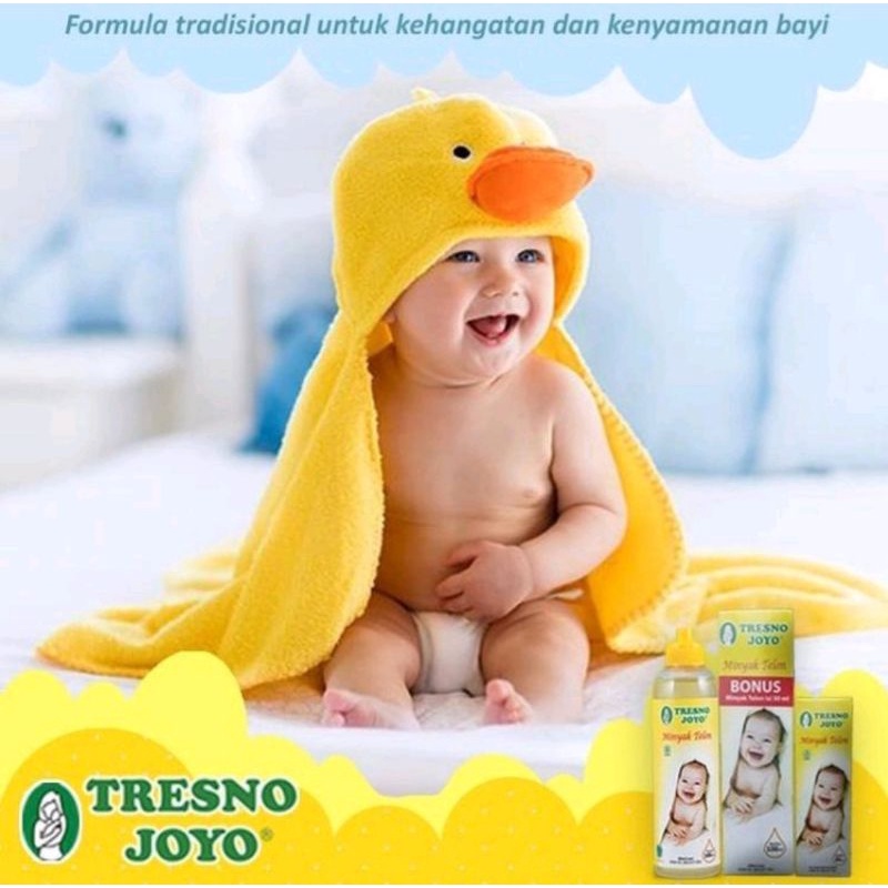 Minyak Telon Tresno Joyo 100ml Free 30ml Terlaris termurah &amp; Garansi 100% Ori