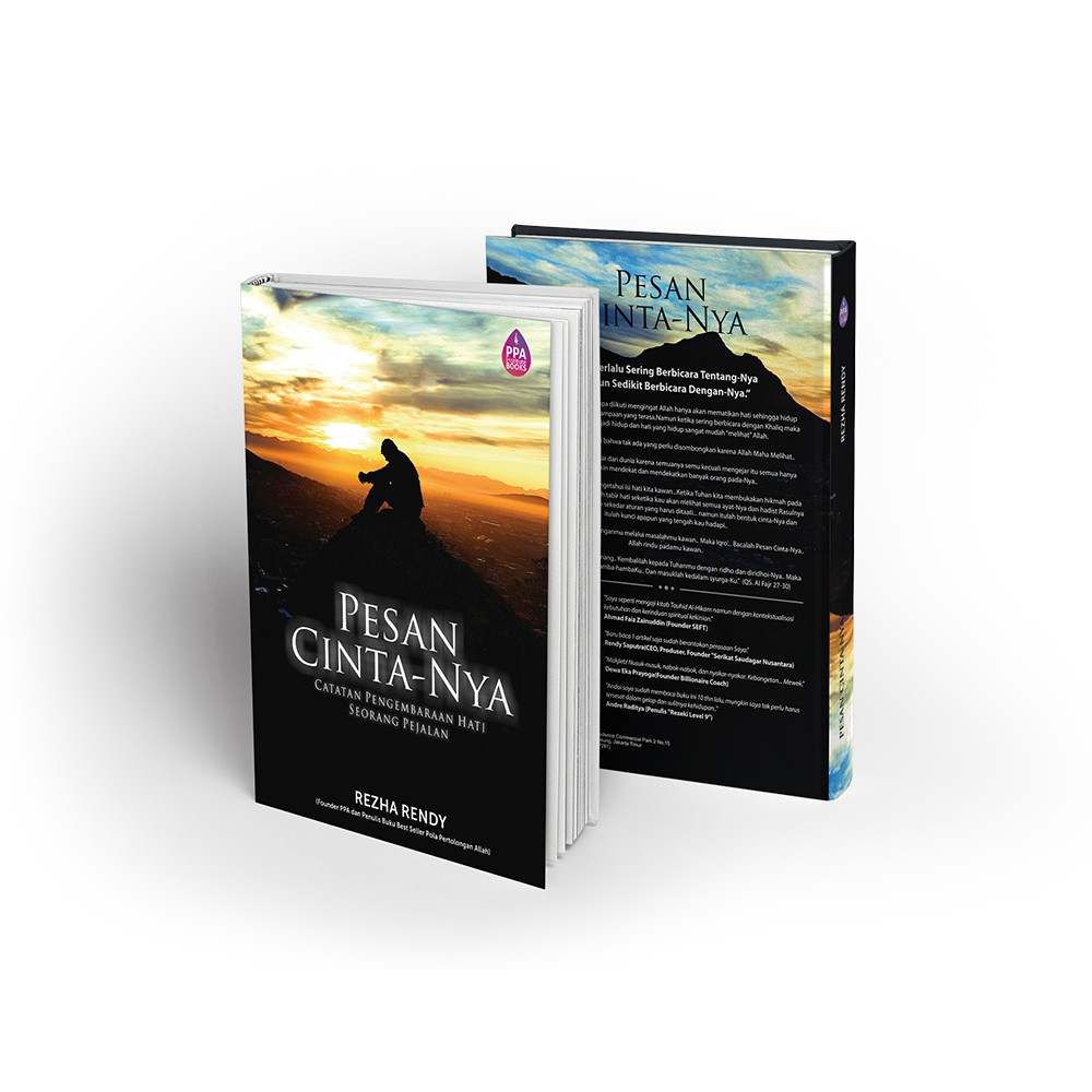 (READY SIAP KIRIM) Buku Pesan CintaNya Gratis Ongkir dan 100% Original Pola Pertolongan Allah Buku P