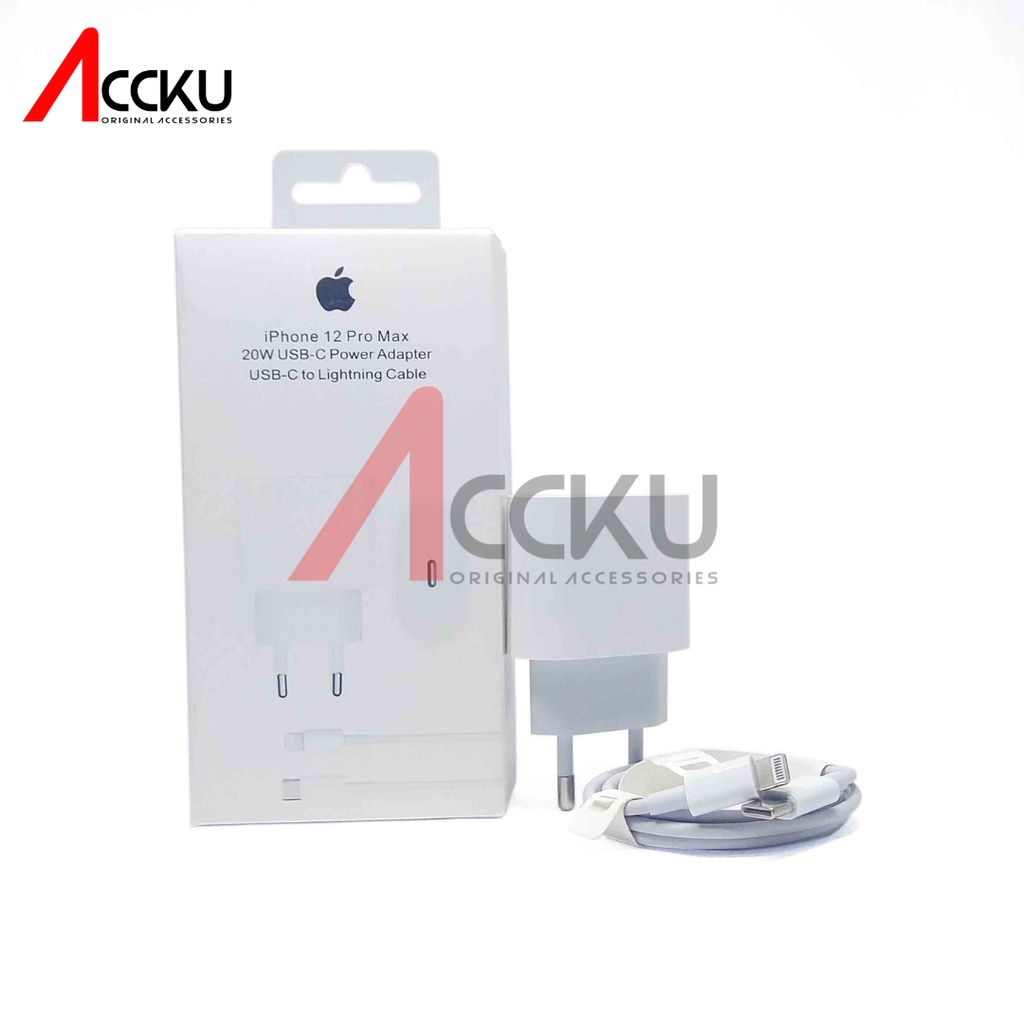 Charger USB C 20W Fast Charging Charger + Kabel Usb for Iph 12 pro