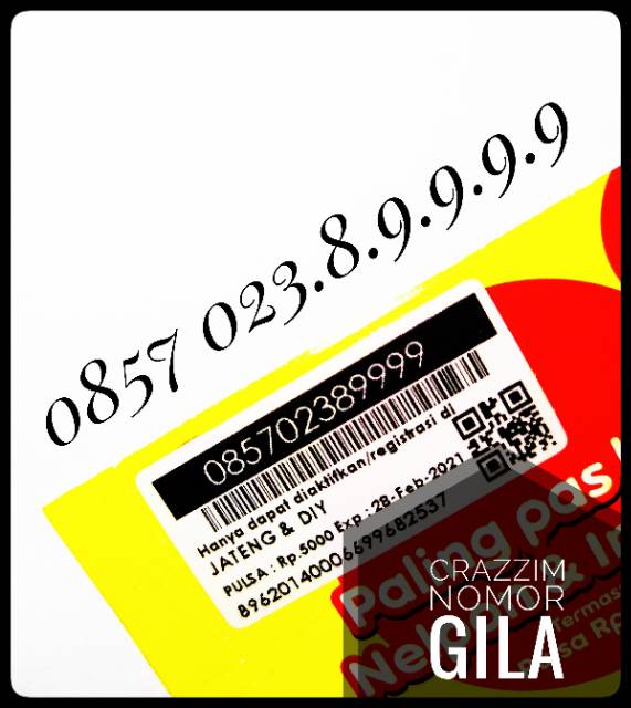 Nomor Cantik Indosat Kw 9999. Nomor Cantik Super .
