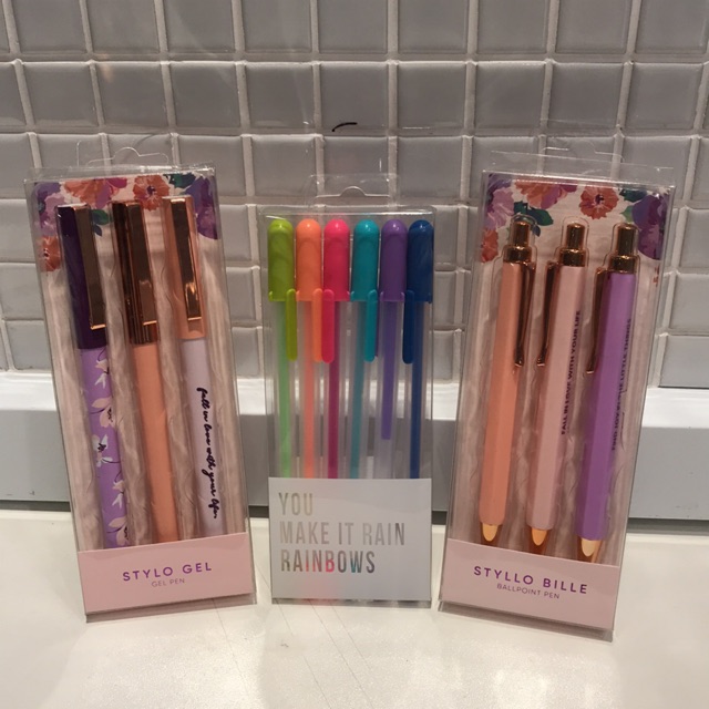 

BALLPOINT, GELL PEN RAINBOW MINISO || PULPEN MINISO