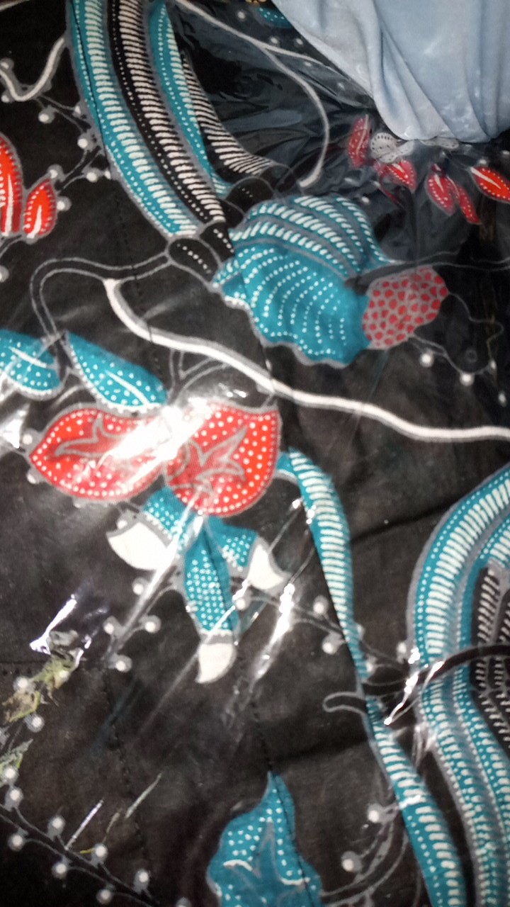 (cod)  Batik Couple Keluarga Sania Ruffle Ori Ndoro Jowi Dnt  Motif Jaring