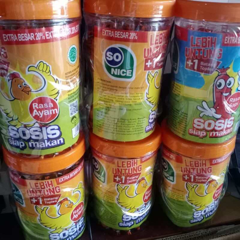 

SOSIS SO NICE - Per Toples - Isi 24pcs
