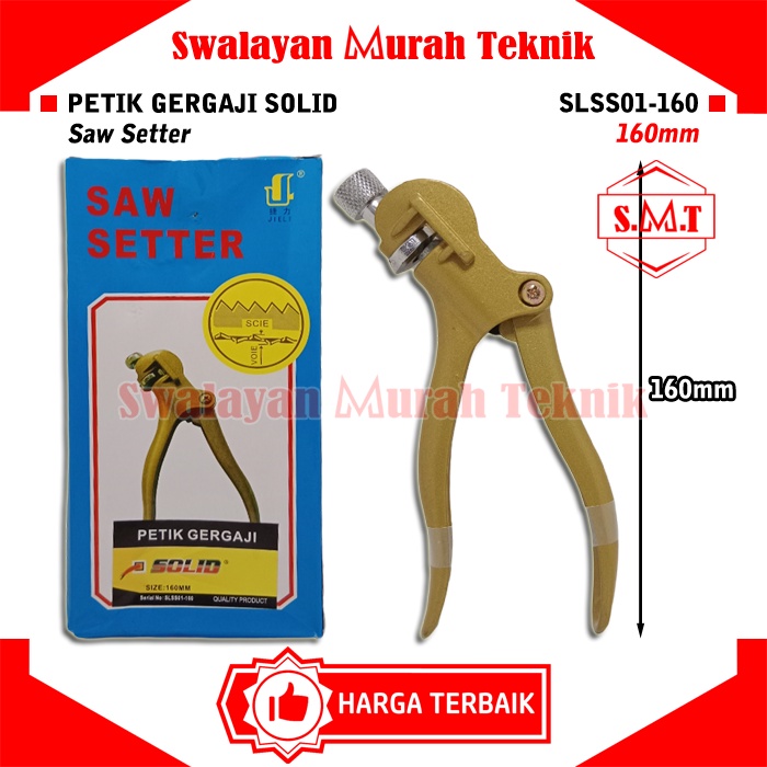 SOLID Tang Siwar Petik Gergaji 160mm Siwalan Graji Gorok