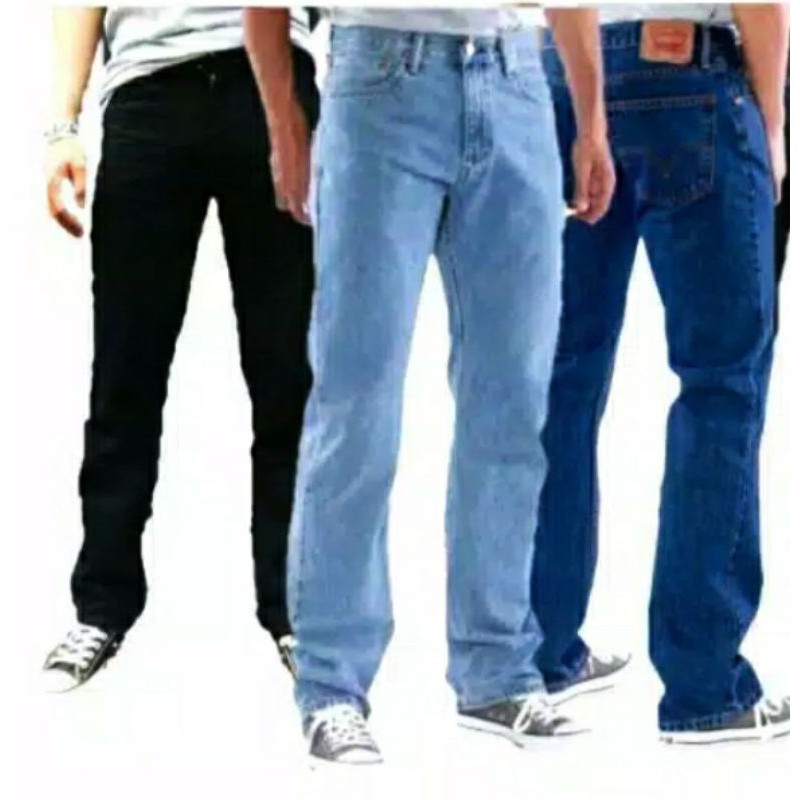 Celana Panjang Pria Celana Jeans Panjang Pria Celana Jeans Standar Reguler Pria  Celana Panjang Jeans Pria Basic