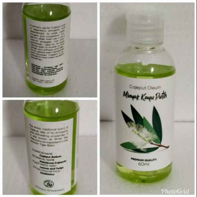 Minyak Kayu Putih Ambon
60ml / Cajeput Oleum / Minyak Ambon