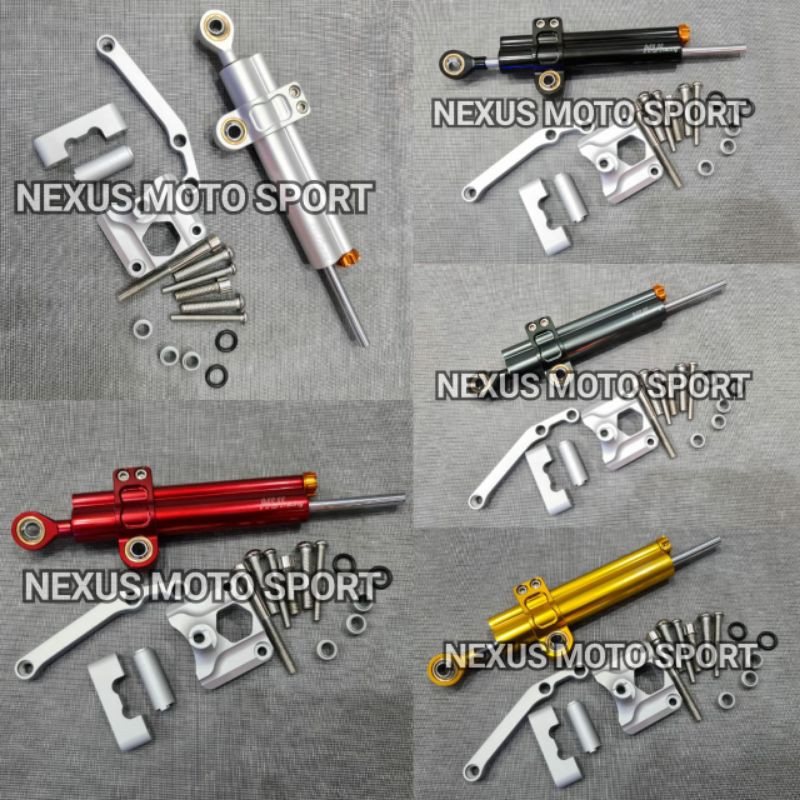 stabilizer stang nui ninja 250R steering dumper nui ninja250 karbu