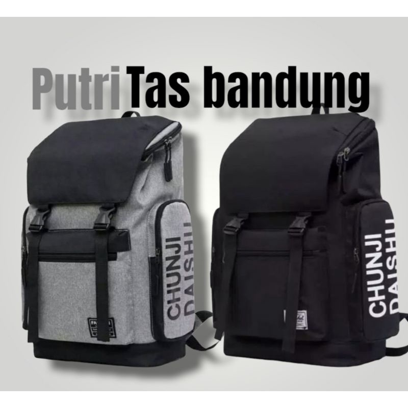 tas ransel pria wanita dewasa tas punggung chunji