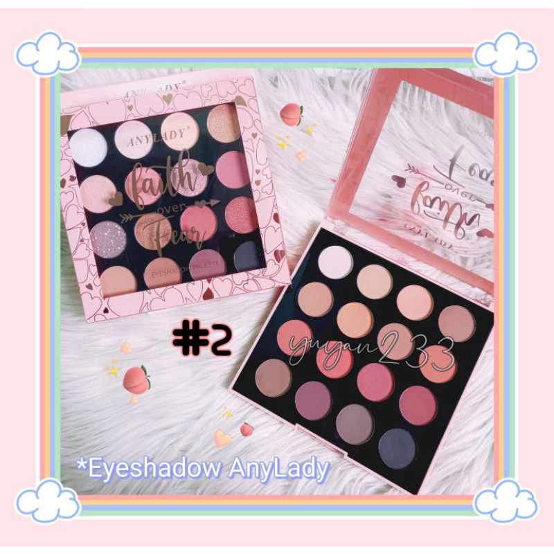 PROMO!!!EYESHADOW FAITH OVER FEAR ANY LADY 900