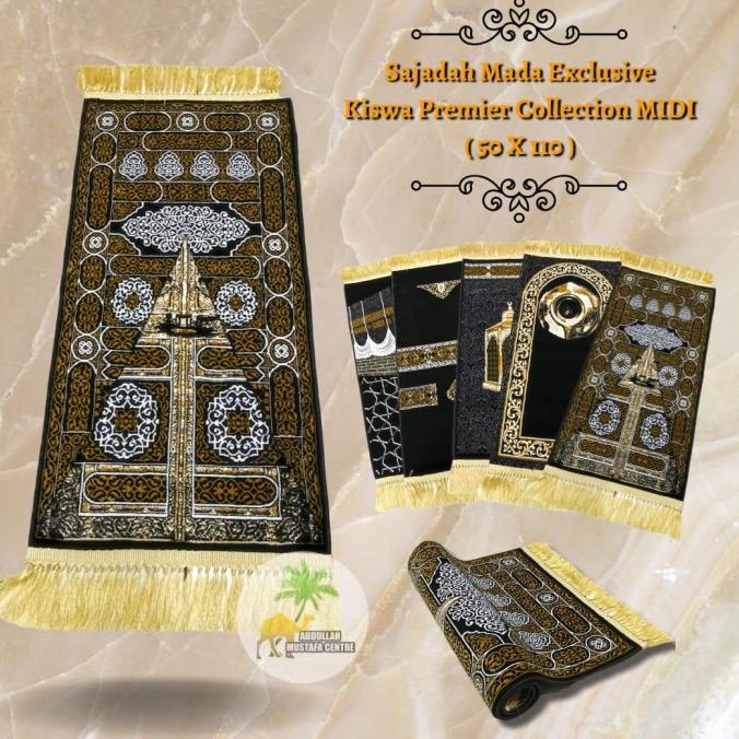Sajadah Exclusive Kiswa Pintu Kabah Hajar Aswad Midi