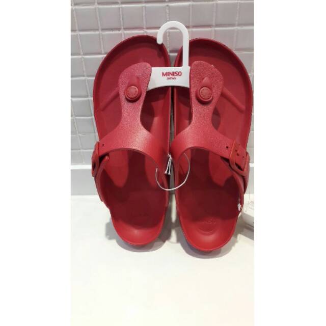 SANDAL FLIP FLOPS  WANITA MINISO ORIGINAL (READY STOCK)