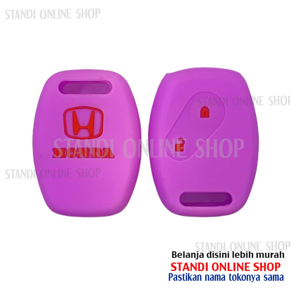 Silicone Remote Cover Kunci Honda Mobilio Brio CRV Jazz Freed Accord Civic Stream City