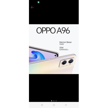 hp second OPPO A96 8GB+5GB ExtenDed 256Gb