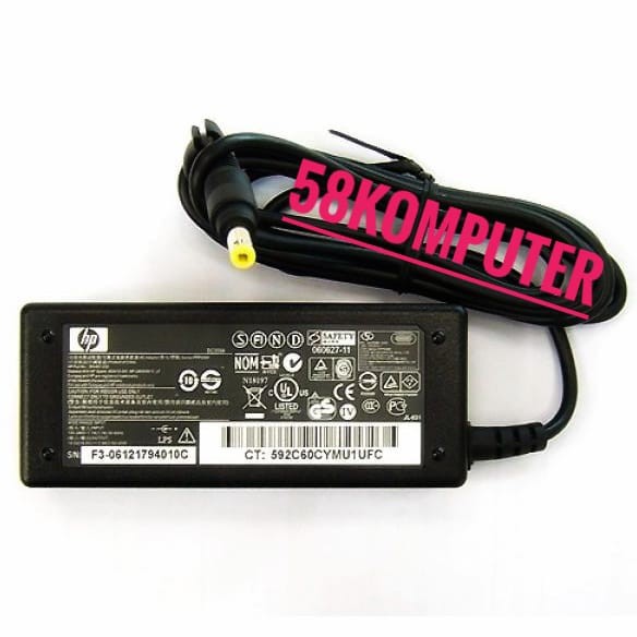 Charger Laptop HP 457685-001 534092-001 PPP003SD PW-AC003 500 G7000 18.5V - 3.5A 65W 4.8mm * 1.7mm