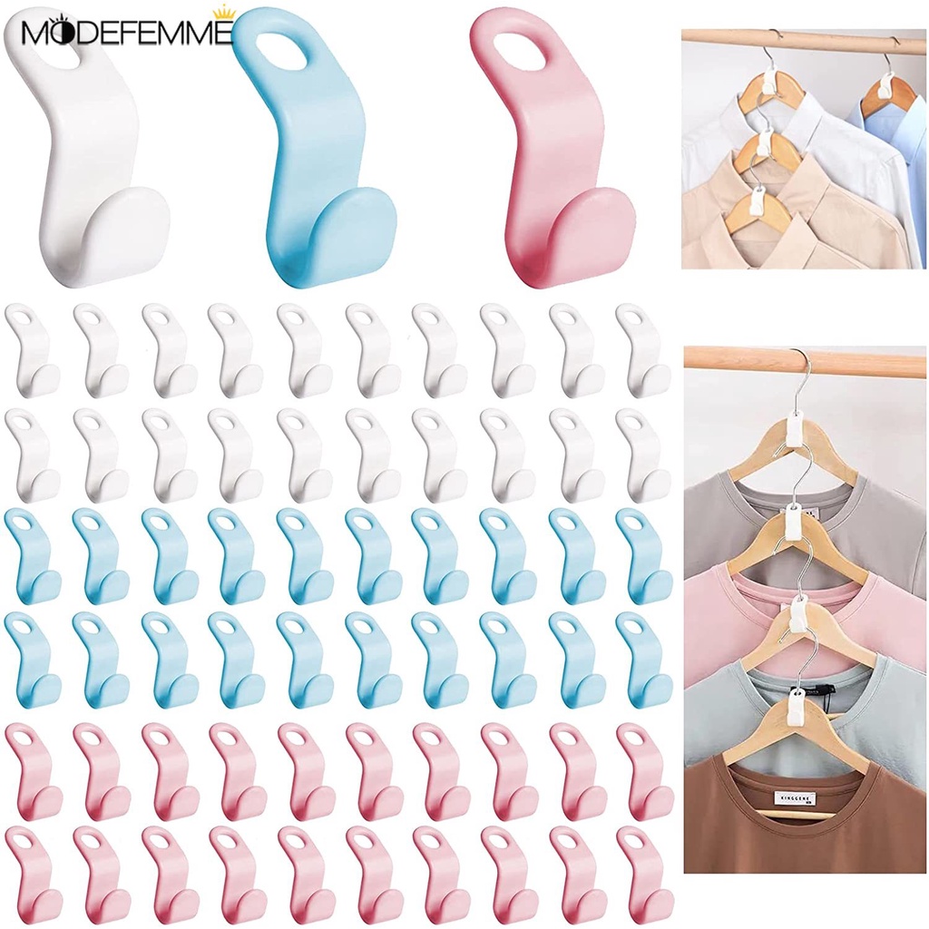 5 Pcs Gantungan Baju Mini 4 Warna Anti Slip Untuk Kamar Mandi / Balkon