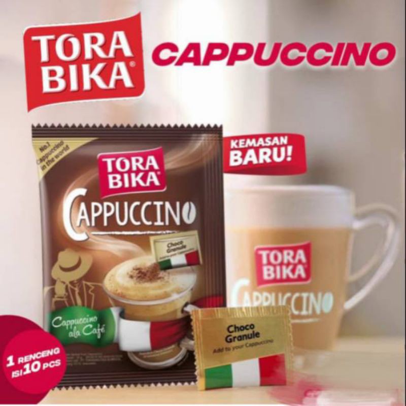 

Kopi Torabika cappuccino tora bika renceng renteng