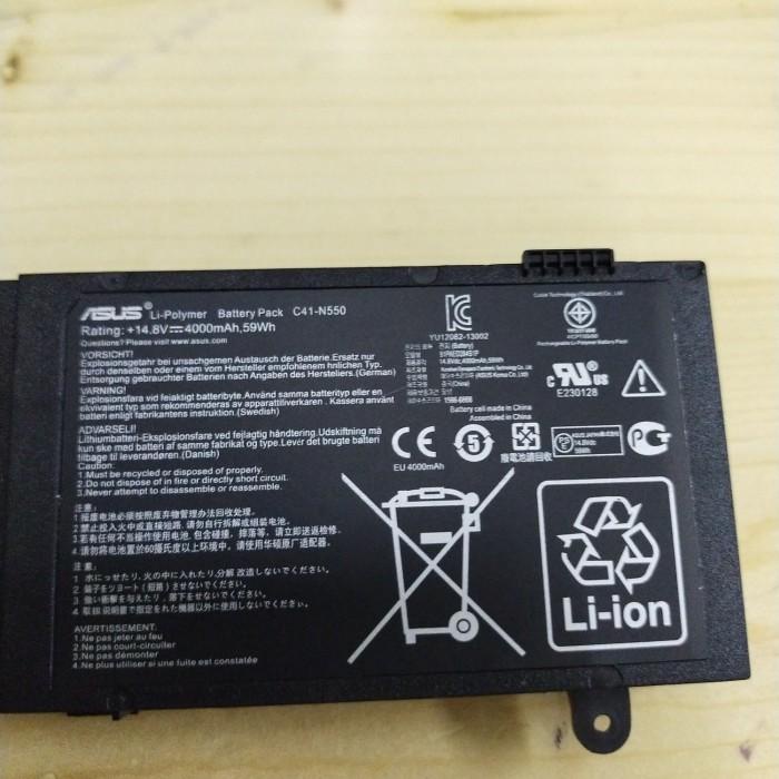 Baterai Original ASUS C41-N550 G550 G550J N550 N550J N550JK Q550 Q550