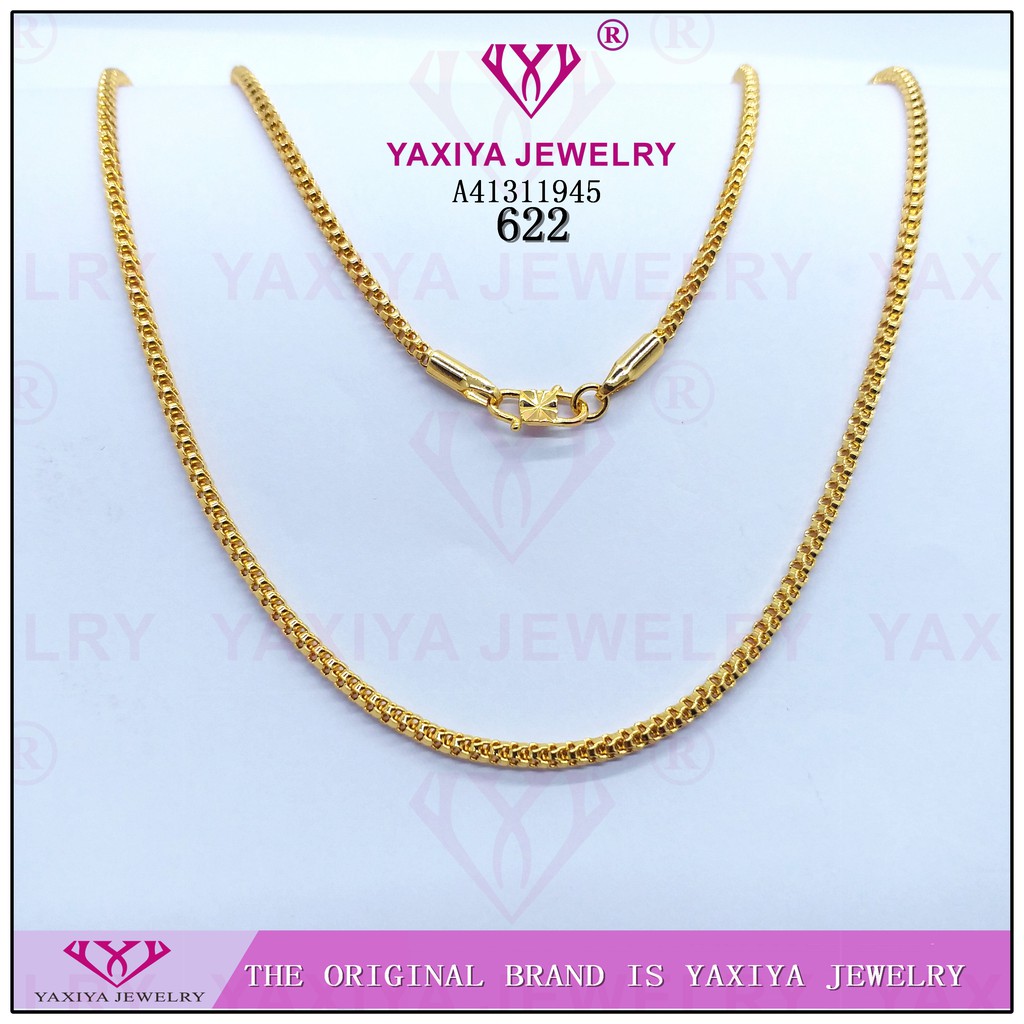 

Kalung model Italy Perhiasan imitasi Yaxiya 622