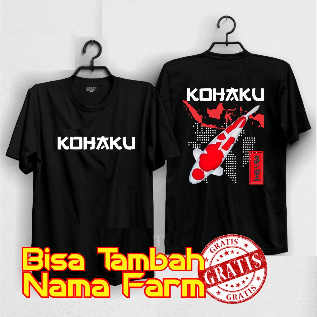 KAOS KOI JEPANG BIG SIZE KOI JUMBO S M XL XL XXL XXXL XXXXL XXXXXL KOI TANCHO