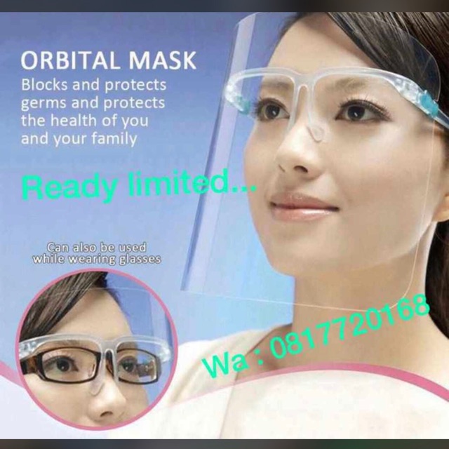 Jual Face Shield Kacamata Nagita Kota Surabaya Golden Mount Tokopedia