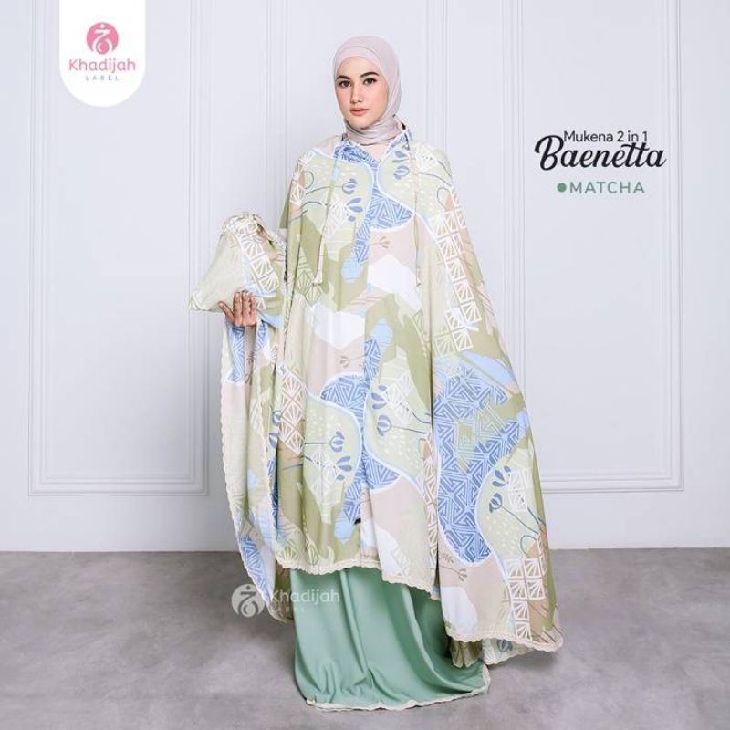 Mukena 2in1 | mukena rayon | mukena travel | mukena baenetta