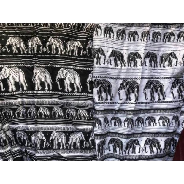 KCW [ShurimBali]Celana Aladin/Harem Pants/celana santai/yoga/bali/motif gajah thai/jogger/meditasi/a