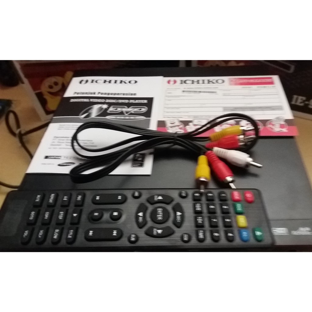 Dvd Player Ichiko Ie-900 Mini Memutar Kaset  Lebih Bandel