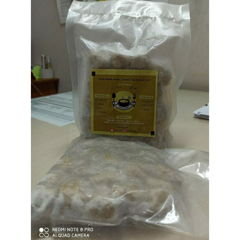 

Bakso Sapi Frozen Homemade Enak Berkualitas Tanpa Pengawet