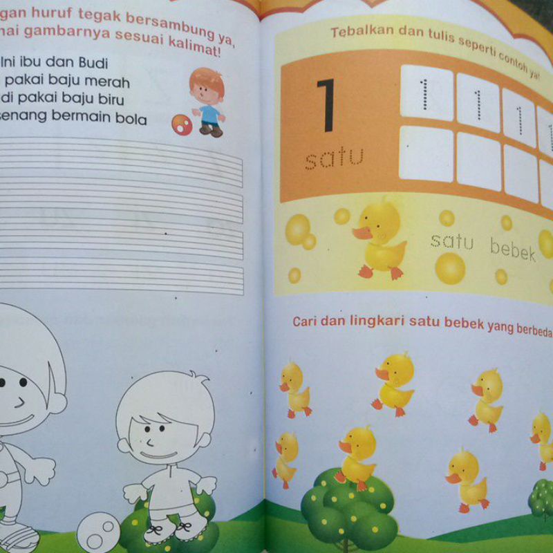 Buku Super Pintar Calistung Untuk Usia Dini Paud dan TK