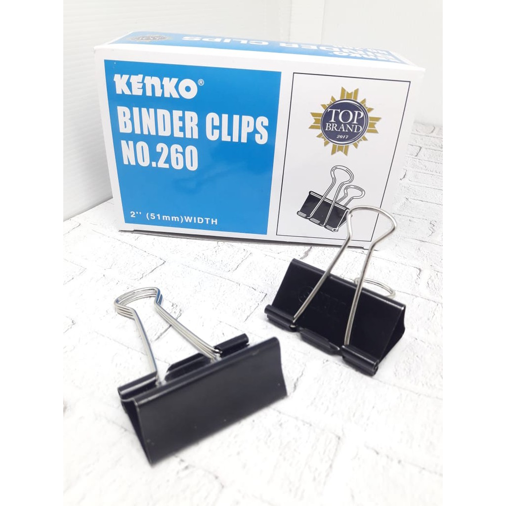 

KENKO Klip Foldback Penjepit Kertas Binder No. 260