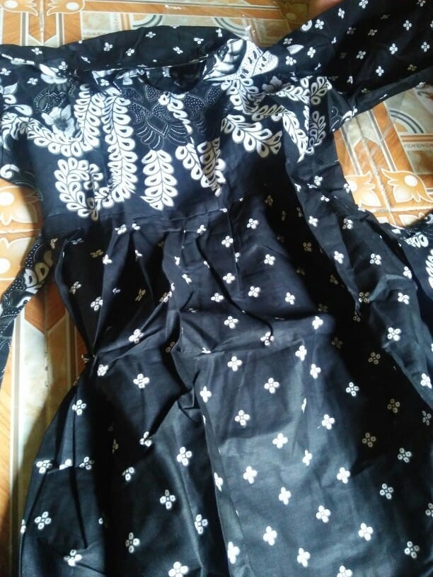 Batik Couple Keluarga Maura Sania Ruffle Ori Ndoro Jowi Dnt