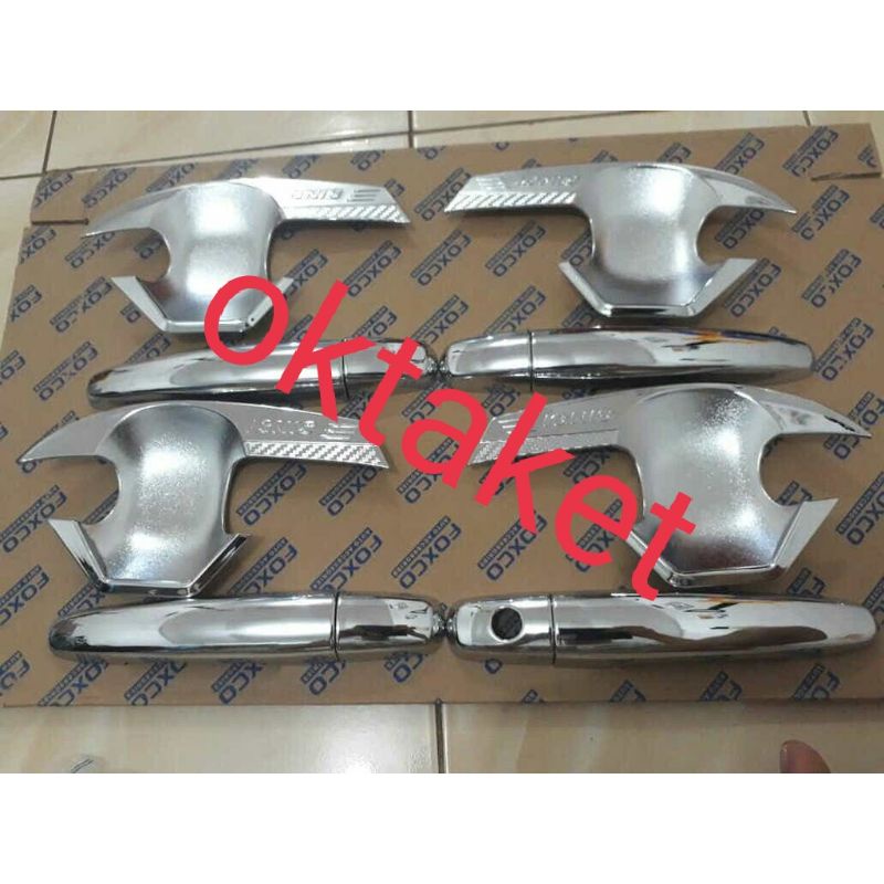 paket outer handle ignis hitam chrome jsl