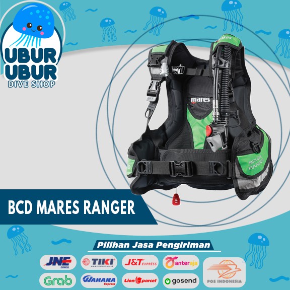 BCD Mares RANGER For JUNIOR XXXS - BCD Diving /Alat Selam SCUBA Diving