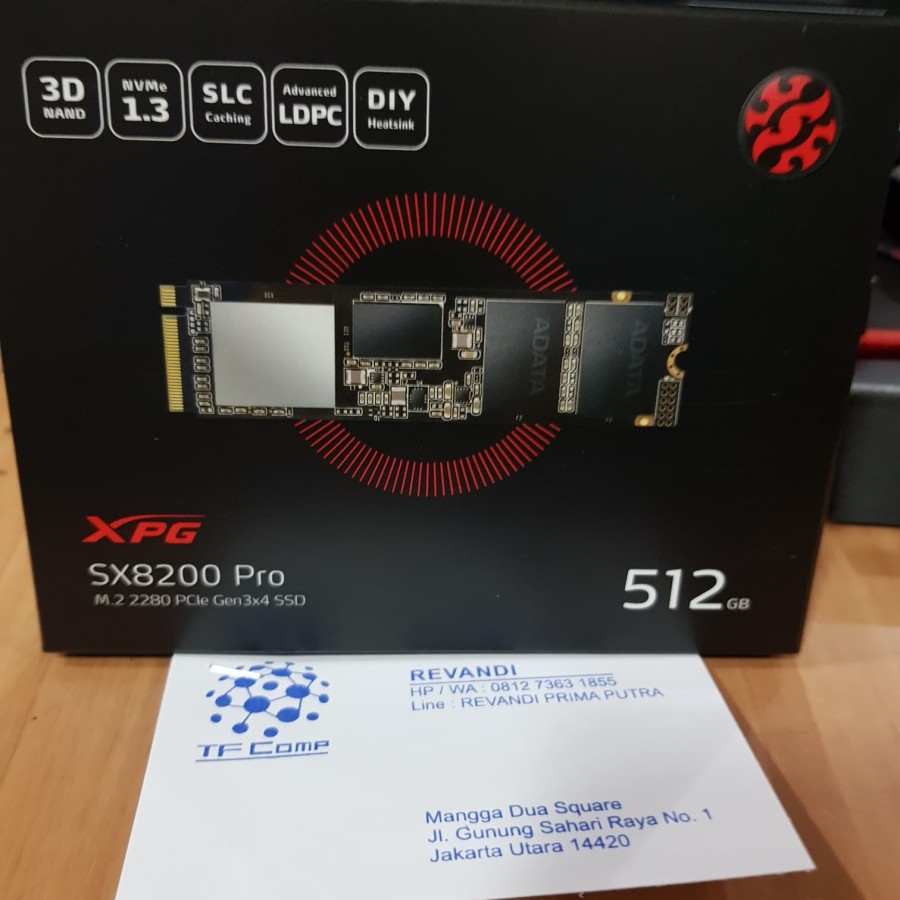 Ssd adata xpg sx8200 pro 512gb