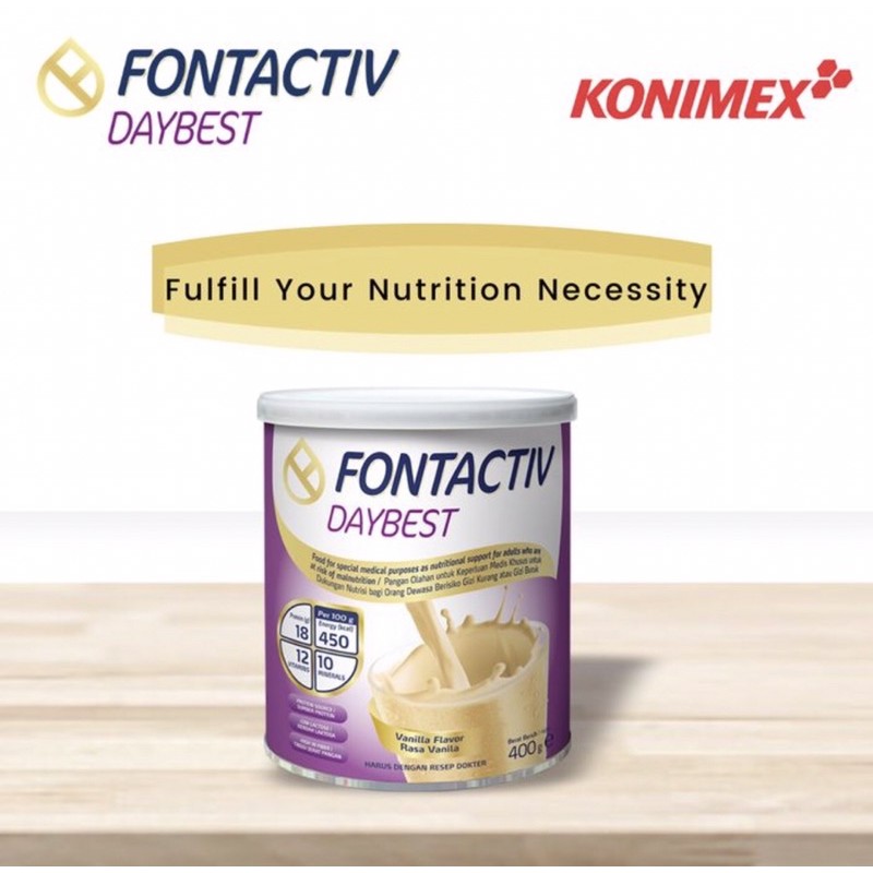 Fontactive daybest 400 gram ( susu nutrisi lengkap menaikkan berat badan )